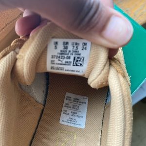 Brand: Puma

Color: Desert-Tan 

Size: US Wn’s 7.5